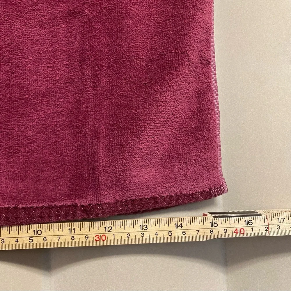 Vintage The Avanti Look Hand Towel Embroidered Floral USA 1970s 70s
